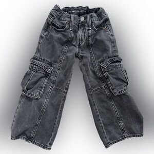 Old Navy Kids Cargo Jeans - Faded Black